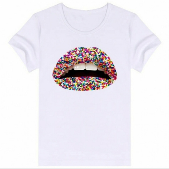 ❤SOLD❤ "Oooh Sprinkle Me Baby" T-Shirt - Picture 2 of 2